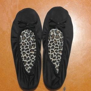 Dear foams Black Slippers